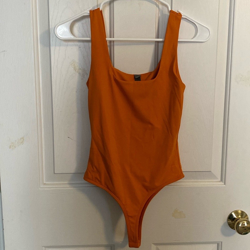 Orange Bodysuit